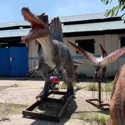 นิทรรศการ Animatronic Dinosaur 6m Spinosaurus Model ที่สมจริง