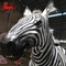 การควบคุมด้วยตนเองที่สมจริง Animatronic Zebra ปรับแต่งได้