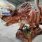 Jurassic World Dinosaur ที่สมจริง Animatronic Dinosaur Amusement Park Theme Park Triceratops Model