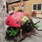 Theme Park สมจริง Animatronic Ladybug รุ่นสีธรรมชาติ