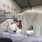 หมีขั้วโลก Animatronic ขนาดเท่าชีวิตจริง ปรับแต่งได้ รับประกัน 12 เดือน
