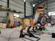สวนสนุกสำหรับผู้ใหญ่หุ่นยนต์ไดโนเสาร์ที่สมจริง Animatronic Velociraptor