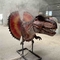 ดินโซรัส Dilophosaurus หัวที่มีผลการสูบ