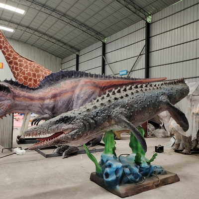การผจญภัย สวนสนุก โมซาซารัส ไดโน โมเดลอนิเมชั่น การเคลื่อนไหว 3D
