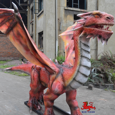 ขนาดที่กำหนดเอง Animatronic Dragons, Robot Dragons TUV Approved