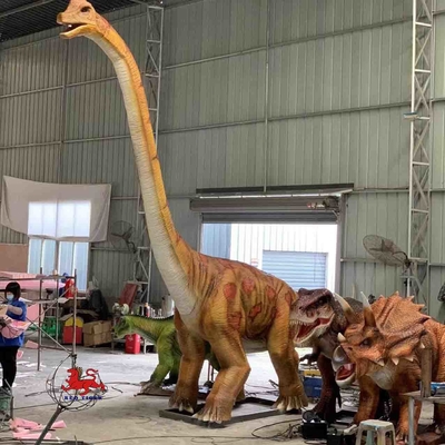 Jurassic World ไดโนเสาร์ Animatronic Dinosaur Brachiosaurus Model ที่สมจริง