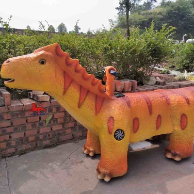 การควบคุมระยะไกล Animatronic Dinosaur Ride กลางแจ้งสำหรับสวนไดโนเสาร์