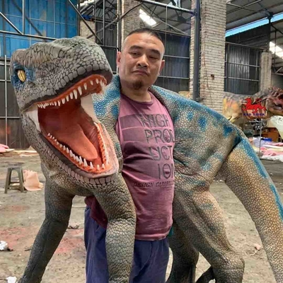 ซื้อ สนามเด็กเล่น Dino Hand Puppet Weatherproof Children Age Hand Dinosaur Puppet online manufacture