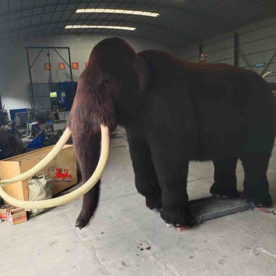ซื้อ ขนาดที่กำหนดเองสมจริง Animatronic สัตว์ Mammoth รุ่นผู้ใหญ่อายุ online manufacture