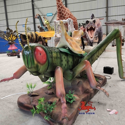 Handmade Animatronic Insects Giant Wasp โฟมความหนาแน่นสูงกันน้ำ