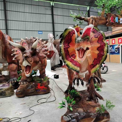 Animatronic Diplodocus Dinosaur World Amusement Park บริการ 12 เดือน