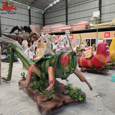 T Rex Animatronic Dinosaur Ride ทนทานทุกสภาพอากาศ รับประกัน 12 เดือน