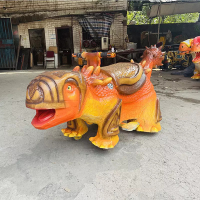 ซื้อ ขี่ไดโนเสาร์ Animatronic ที่สมจริง 1.8 ม. พร้อมการปรับแต่งการเคลื่อนไหว / เสียง online manufacture