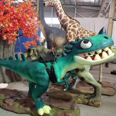 Redtiger Animatronic Dinosaur Ride สีที่ปรับแต่งสำหรับ City Park