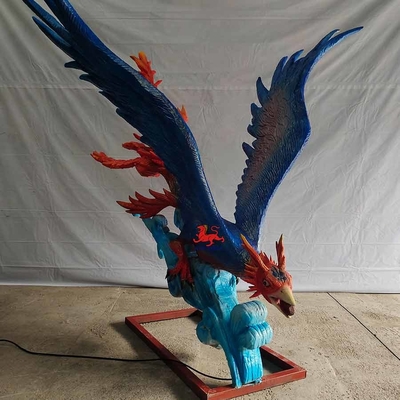 เป็นมิตรกับสิ่งแวดล้อม สัตว์ Animatronic ที่สมจริง สัตว์ในตำนานของจีน Jingwei