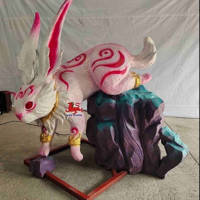 RCC สัตว์ Animatronic ที่สมจริง สิ่งมีชีวิตในตำนานของจีน Jun Gou