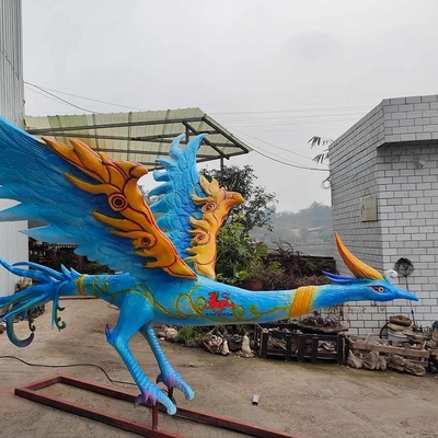 Animatronics ขนาดเท่าตัวจริง สิ่งมีชีวิตในตำนานจีนประดิษฐ์ด้วยมือ Luan Niao
