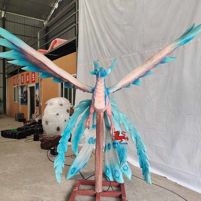 ซื้อ สัตว์ Animatronic สมจริงที่ปรับแต่งได้ สัตว์จีนโบราณ Green Bird online manufacture