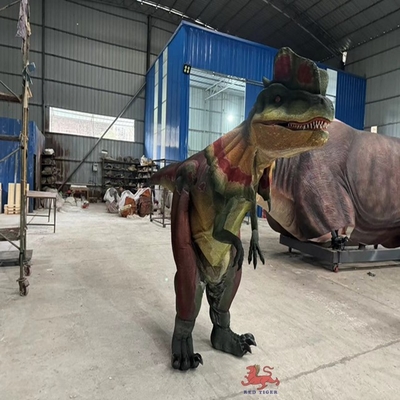 ชุดไดโลโฟซอรัส พร้อมมงกุฎเคลื่อนไหว