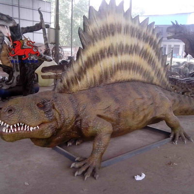 Good price Sunproof สมจริง Animatronic Dinosaur 4m Dimetrodon Statue สำหรับ Theme Park ออนไลน์