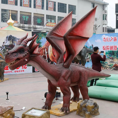 Good price สวนสนุก Animatronic Dragons ที่สมจริงพร้อมการปรับแต่งการเคลื่อนไหว / เสียง ออนไลน์