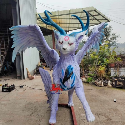 Good price สวนสนุกต้านทานสภาพอากาศ Animatronics สัตว์โบราณของจีน Baize ออนไลน์