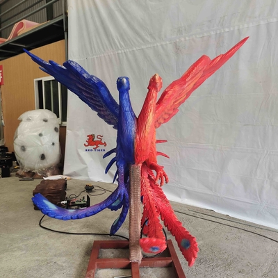 Good price RCC Certified สัตว์ Animatronic ที่สมจริง สัตว์จีนโบราณ Lovebirds ออนไลน์