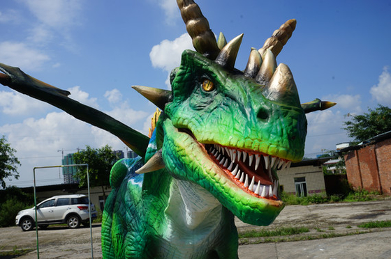 Good price ชุดไดโนเสาร์ Animatronic น้ำหนักเบาสีเขียว ออนไลน์