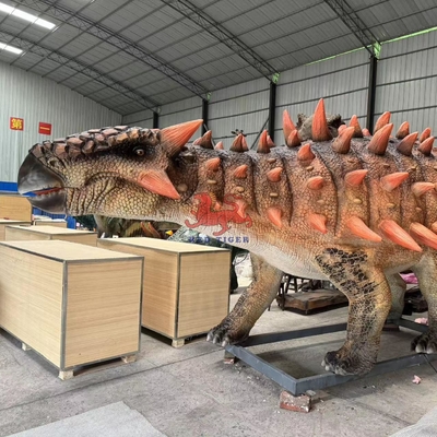 ภาพยนตร์อนิเมชั่น ภาพยนตร์จริง ภาพยนตร์อนิเมตรอนิกส์ ไดโนเสาร์ Ankylosaurus ไดโนเสาร์