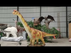 กลางแจ้ง Brachiosaurus Dinosaur Animated Animatronic ขนาดเต็ม